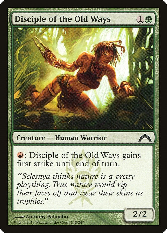Image for Disciple of the Old Ways (118) [Gatecrash] - Magic: The Gathering