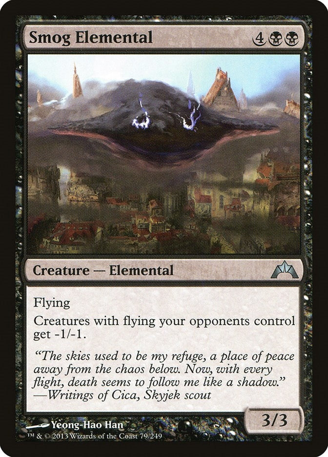 Image for Smog Elemental (79) [Gatecrash] - Magic: The Gathering