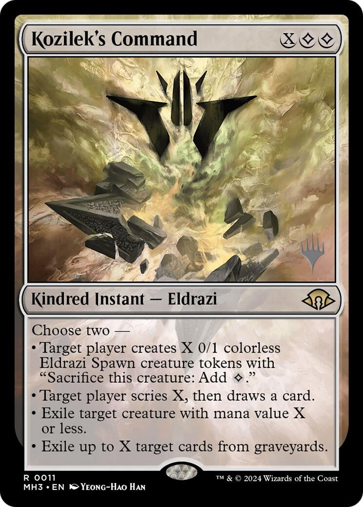 Image for Kozilek's Command (11) [Lorwyn Eclipsed] - Magic: The Gathering