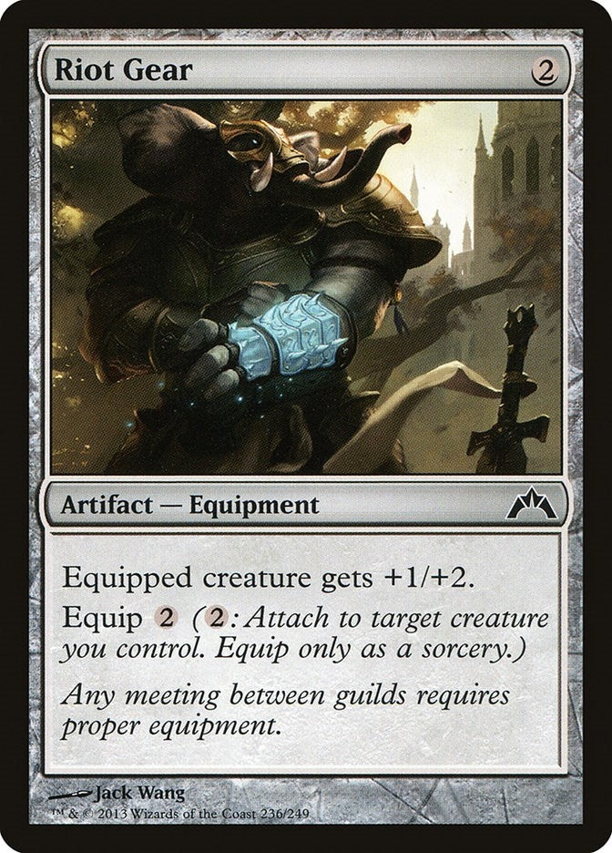 Image for Riot Gear (236) [Gatecrash] - Magic: The Gathering