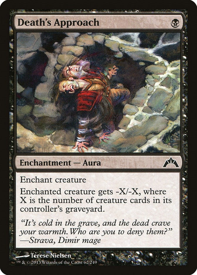 Image for Death's Approach (62) [Gatecrash] - Magic: The Gathering