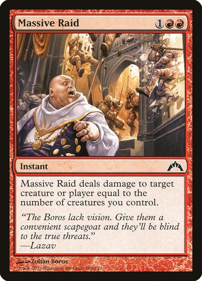 Image for Massive Raid (100) [Gatecrash] - Magic: The Gathering
