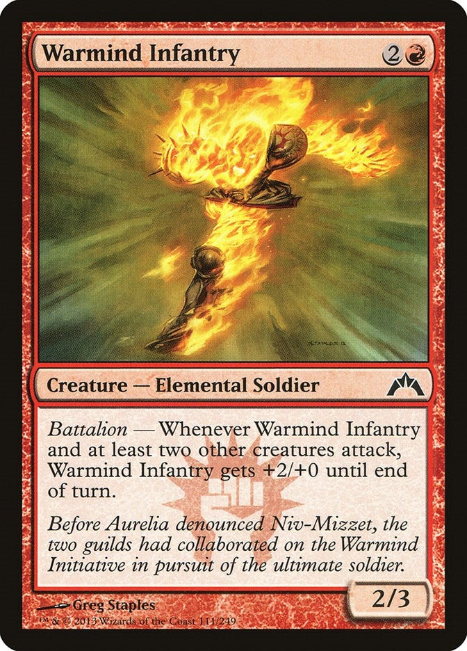 Image for Warmind Infantry (111) [Gatecrash] - Magic: The Gathering