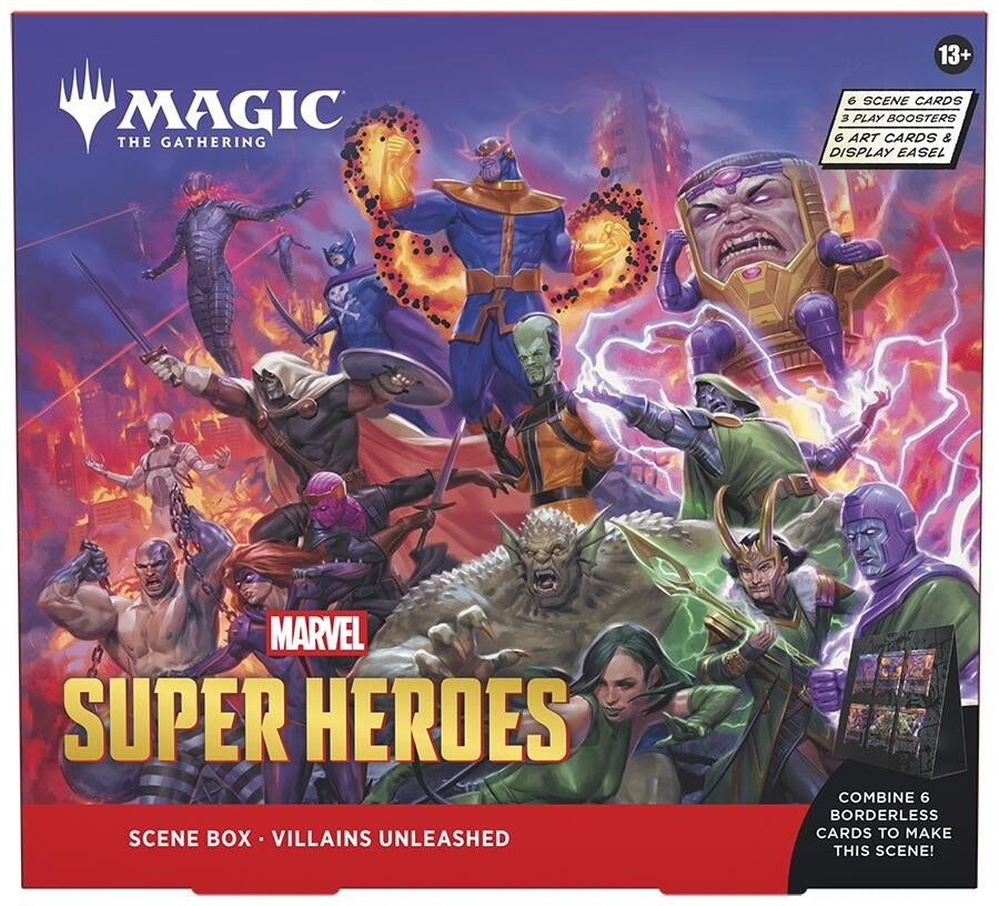Marvel Super Heroes Scene Box - Villains Unleashed – HeavenCards