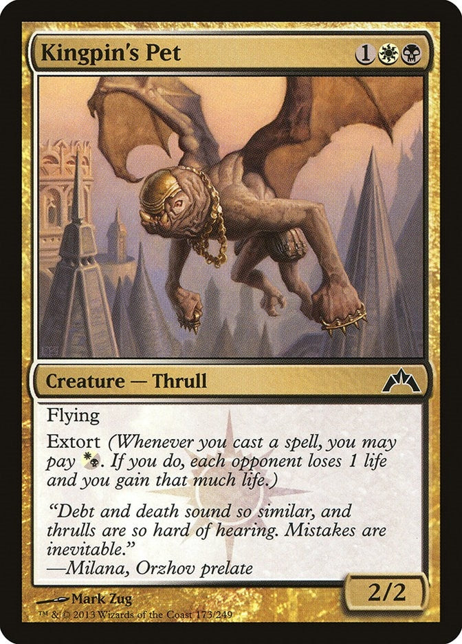 Image for Kingpin's Pet (173) [Gatecrash] - Magic: The Gathering