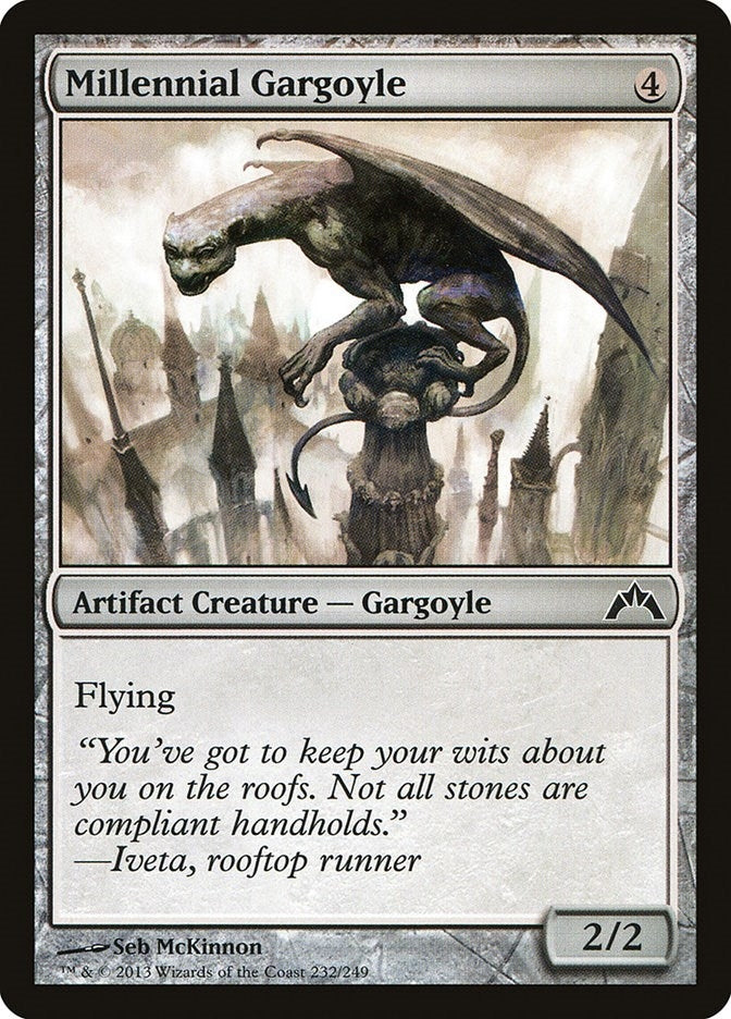 Image for Millennial Gargoyle (232) [Gatecrash] - Magic: The Gathering