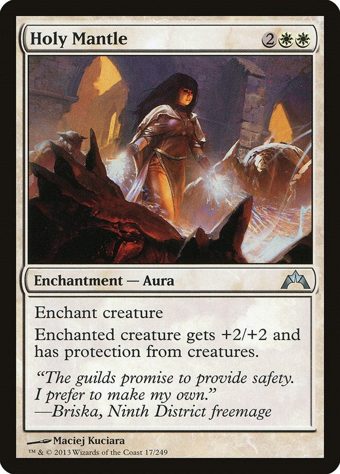 Image for Holy Mantle (17) [Gatecrash] - Magic: The Gathering