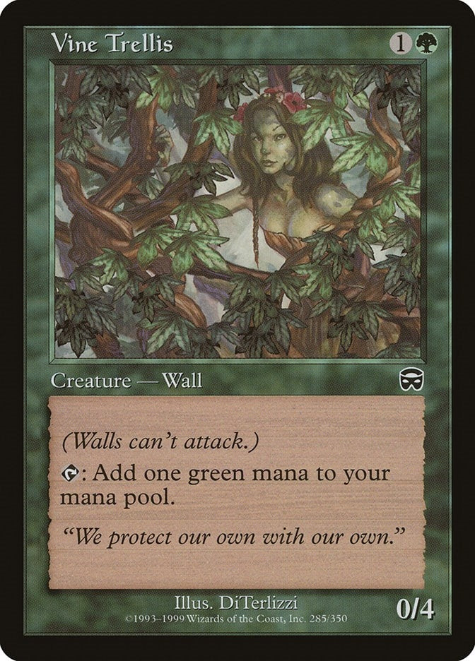 Image for Vine Trellis (285) [Mercadian Masques] - Magic: The Gathering