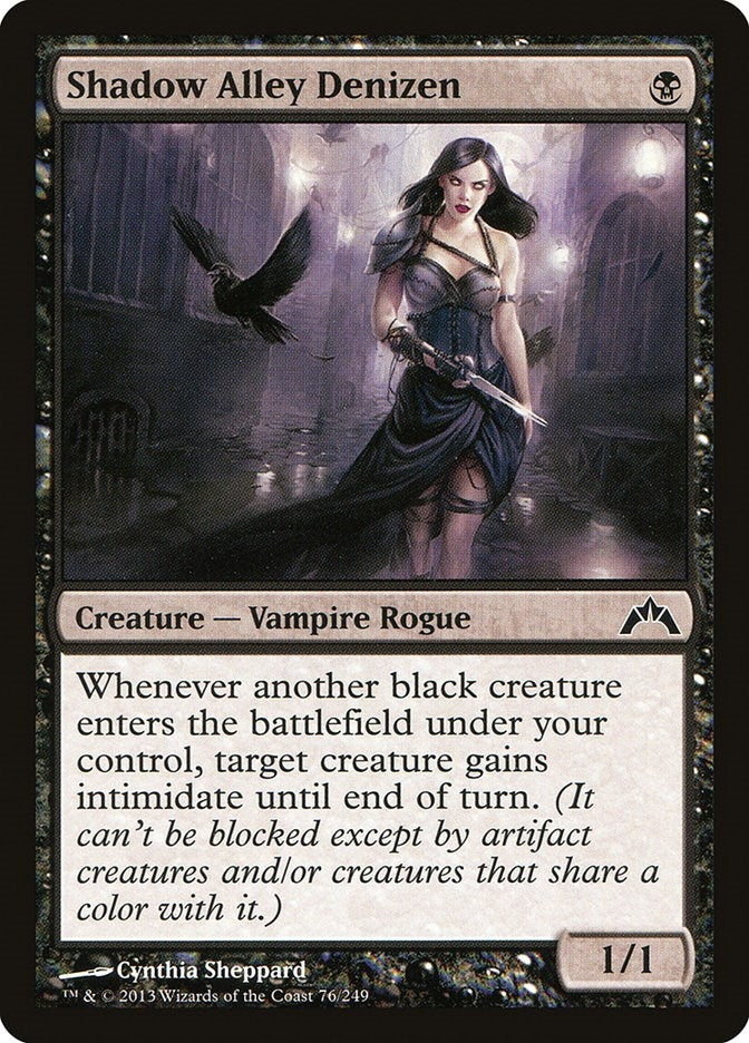 Image for Shadow Alley Denizen (76) [Gatecrash] - Magic: The Gathering