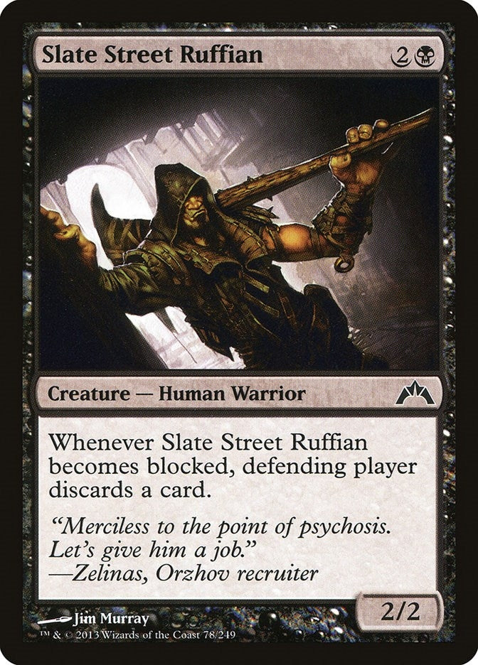 Image for Slate Street Ruffian (78) [Gatecrash] - Magic: The Gathering