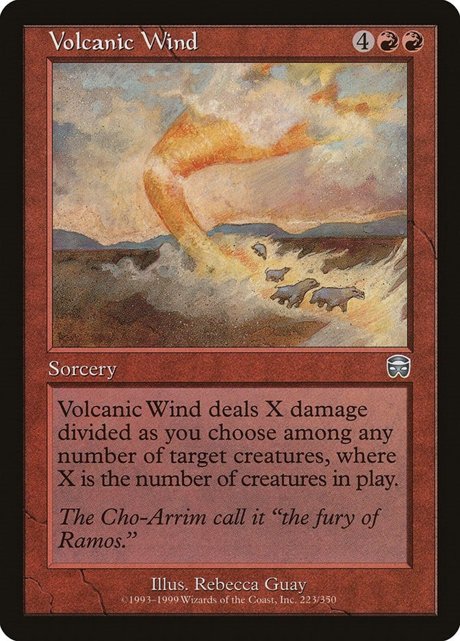 Image for Volcanic Wind (223) [Mercadian Masques] - Magic: The Gathering