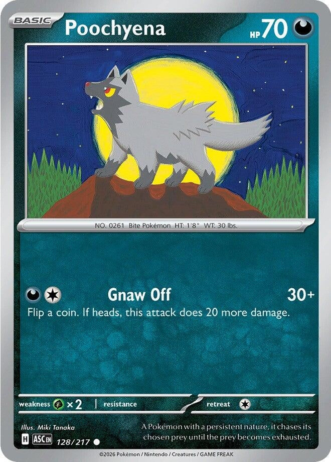 Poochyena (128/217) [ME: Ascended Heroes]