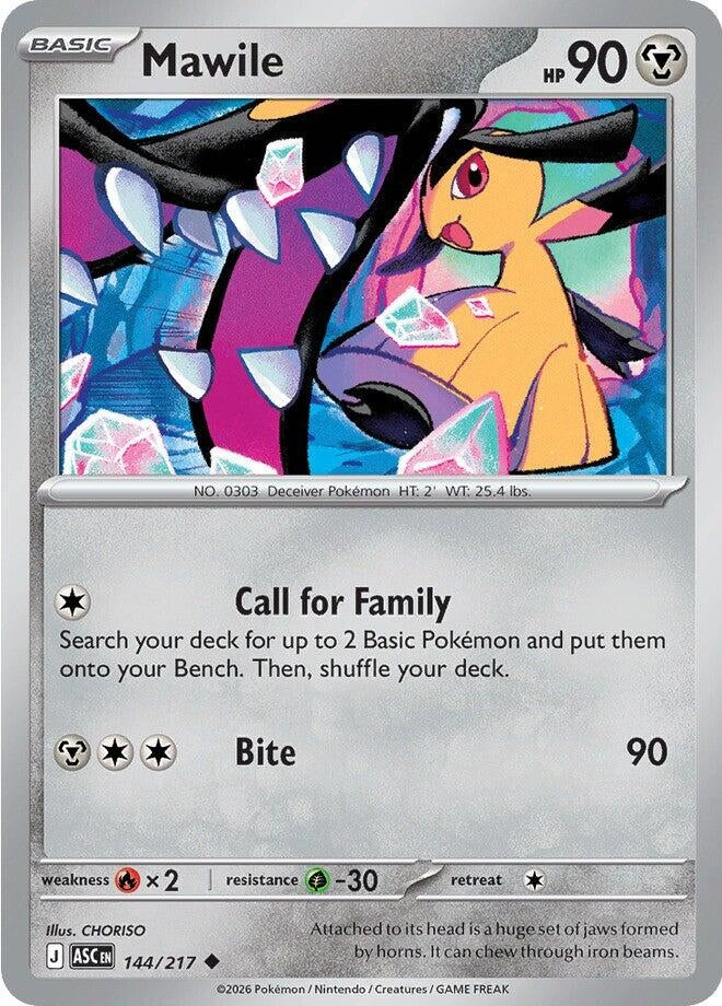 Image for Mawile (144/217) [ME: Ascended Heroes] - Pokemon