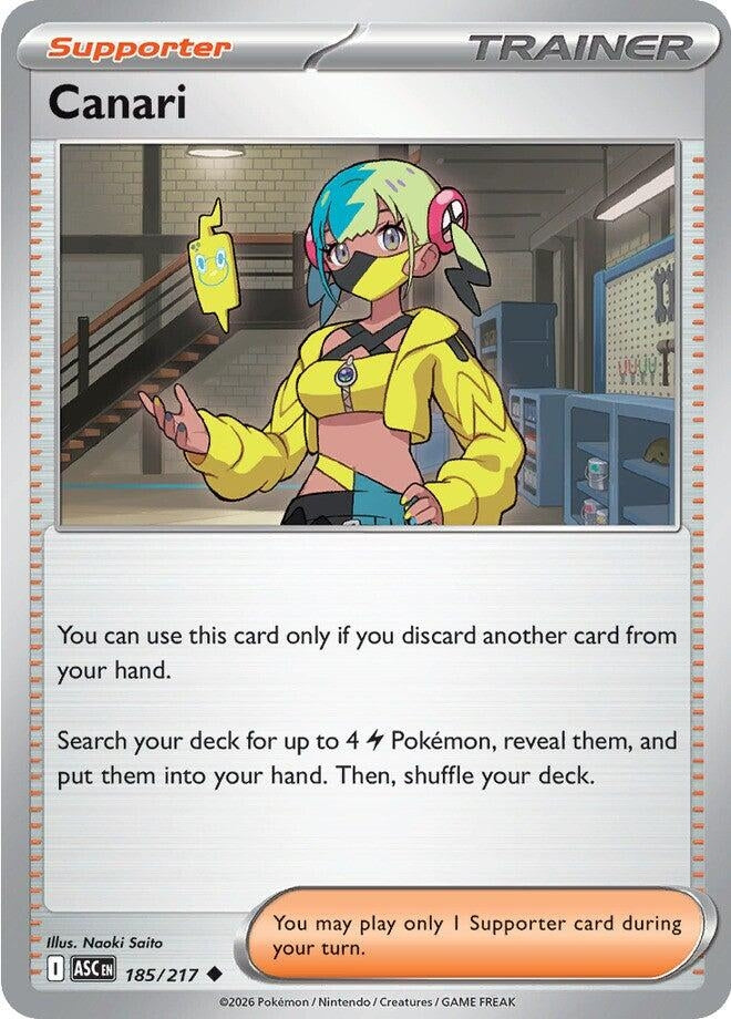 Image for Canari (185/217) [ME: Ascended Heroes] - Pokemon
