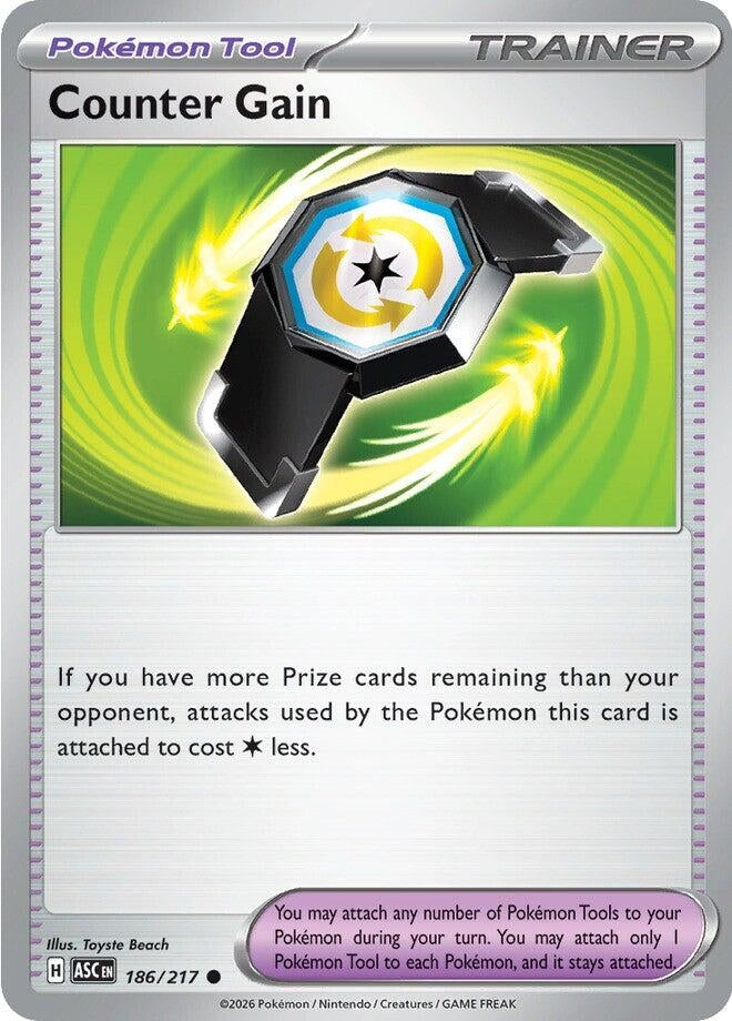Image for Counter Gain (186/217) [ME: Ascended Heroes] - Pokemon