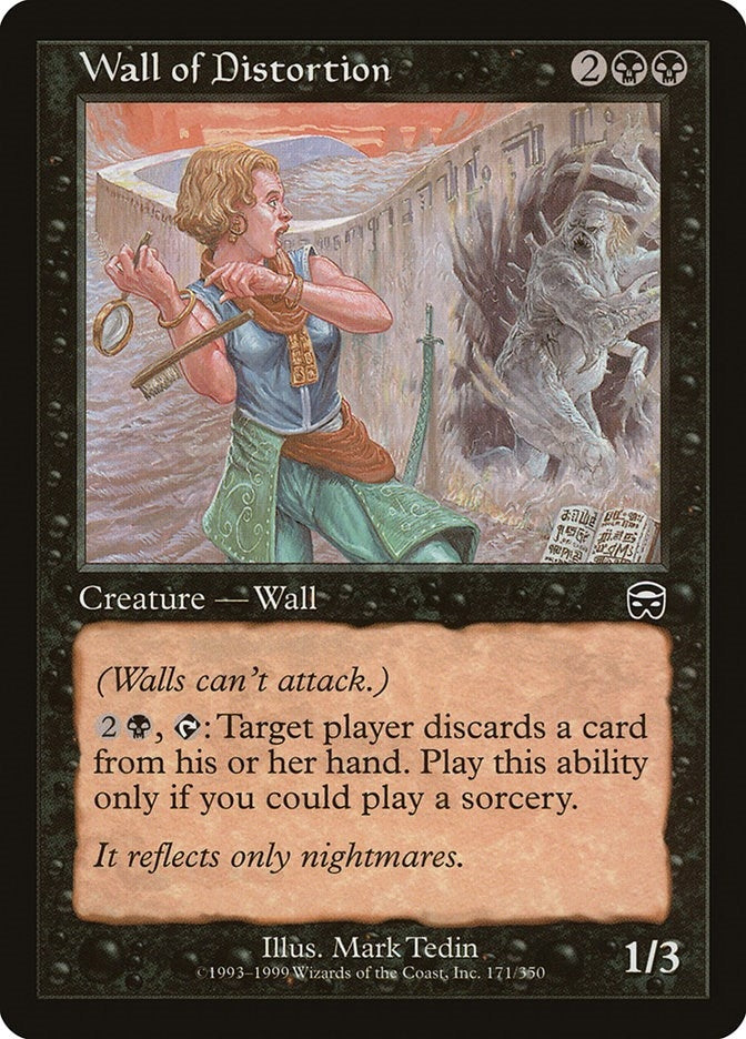 Image for Wall of Distortion (171) [Mercadian Masques] - Magic: The Gathering