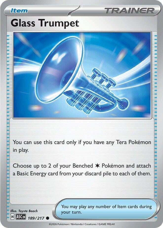 Image for Glass Trumpet (189/217) [ME: Ascended Heroes] - Pokemon
