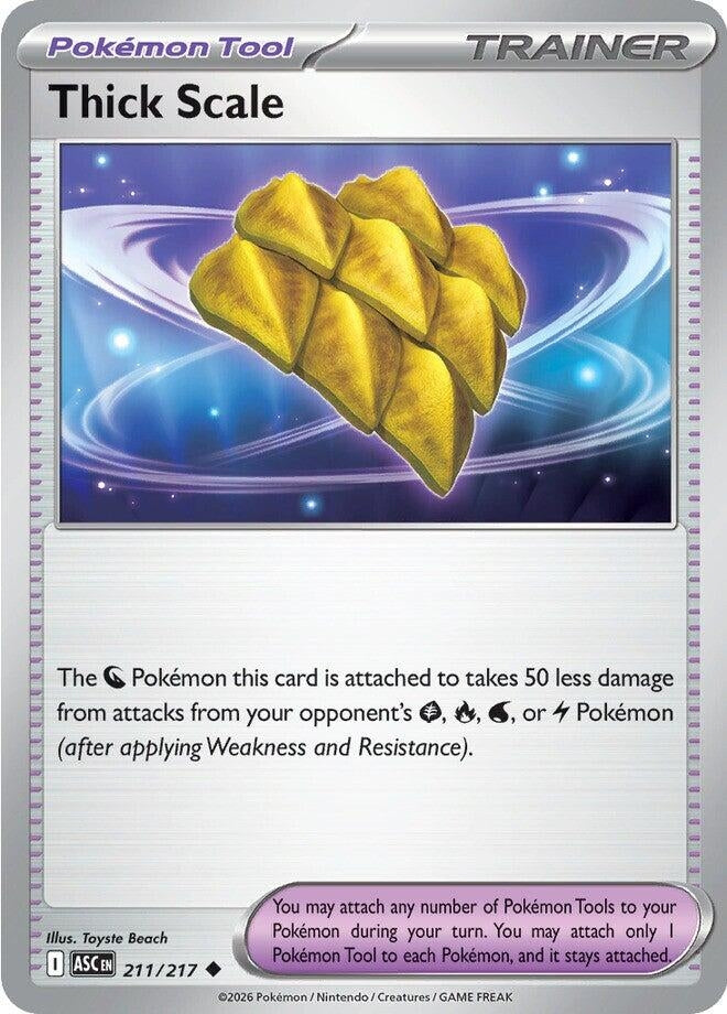 Image for Thick Scale (211/217) [ME: Ascended Heroes] - Pokemon