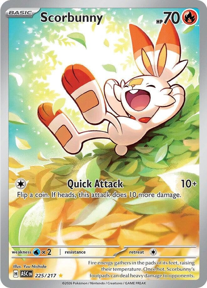 Image for Scorbunny (225/217) [ME: Ascended Heroes] - Pokemon