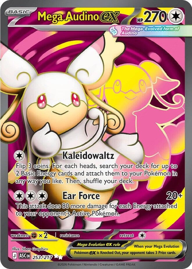Image for Mega Audino ex (253/217) [ME: Ascended Heroes] - Pokemon