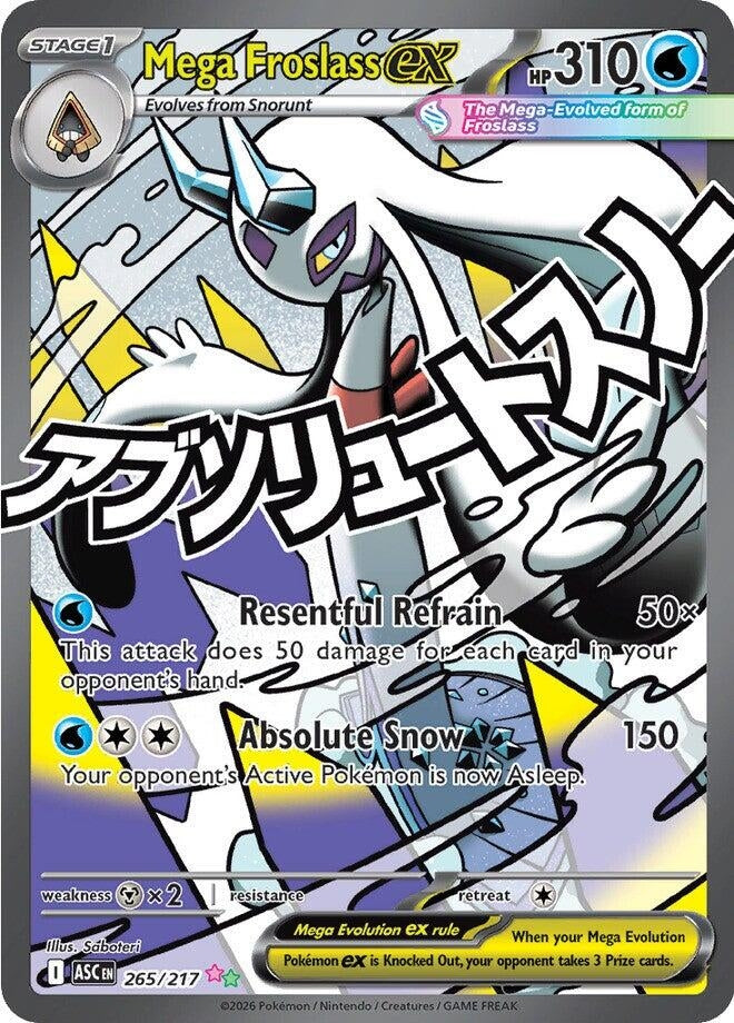 Image for Mega Froslass ex (265/217) [ME: Ascended Heroes] - Pokemon