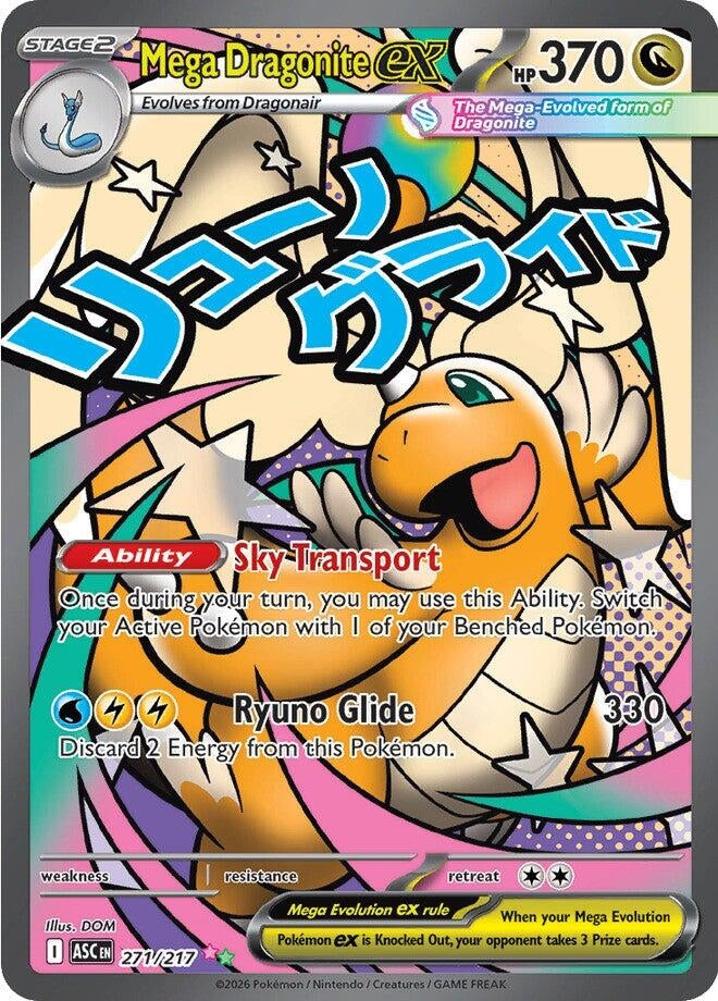 Image for Mega Dragonite ex (271/217) [ME: Ascended Heroes] - Pokemon