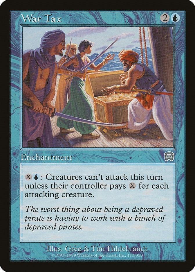 Image for War Tax (113) [Mercadian Masques] - Magic: The Gathering