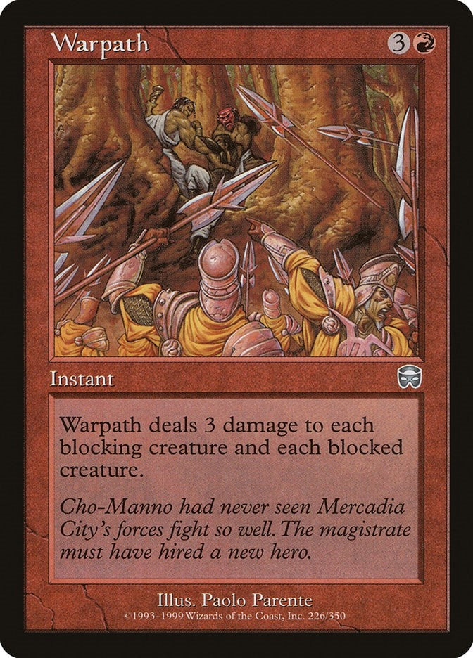 Image for Warpath (226) [Mercadian Masques] - Magic: The Gathering