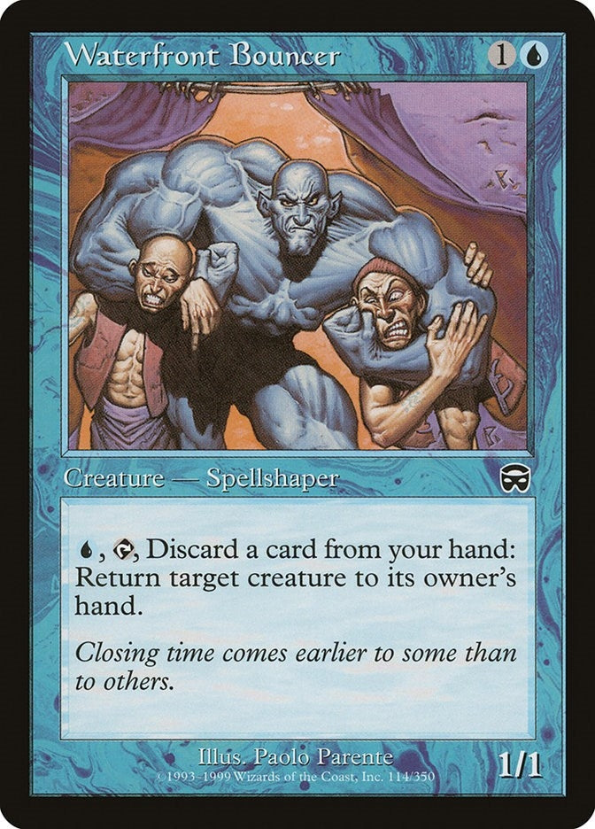 Image for Waterfront Bouncer (114) [Mercadian Masques] - Magic: The Gathering