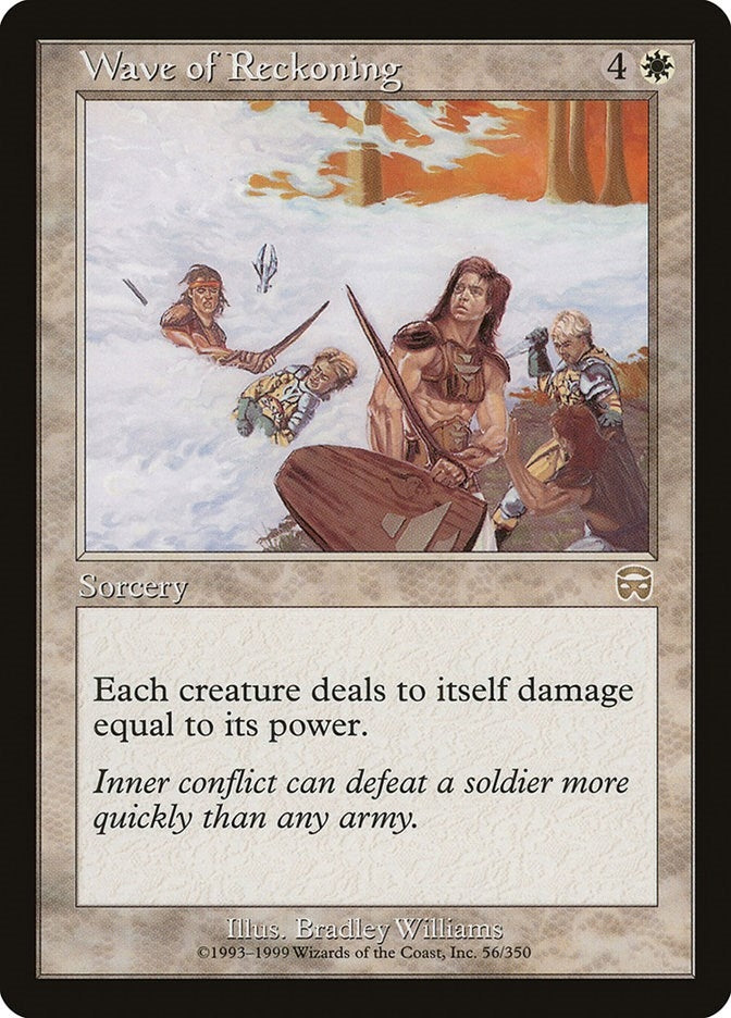 Image for Wave of Reckoning (56) [Mercadian Masques] - Magic: The Gathering
