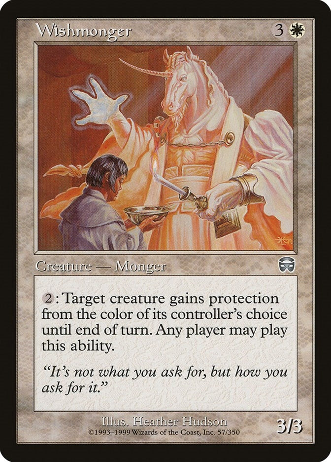 Image for Wishmonger (57) [Mercadian Masques] - Magic: The Gathering