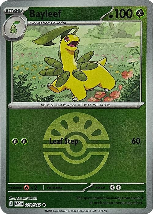 Image for Bayleef (Friend Ball) (009/217) [ME: Ascended Heroes] - Pokemon