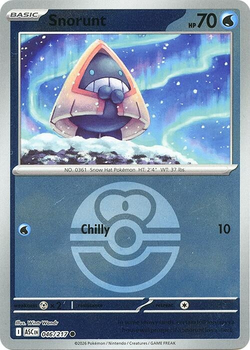 Snorunt - 046/217 (Love Ball) (046/217) [ME: Ascended Heroes]