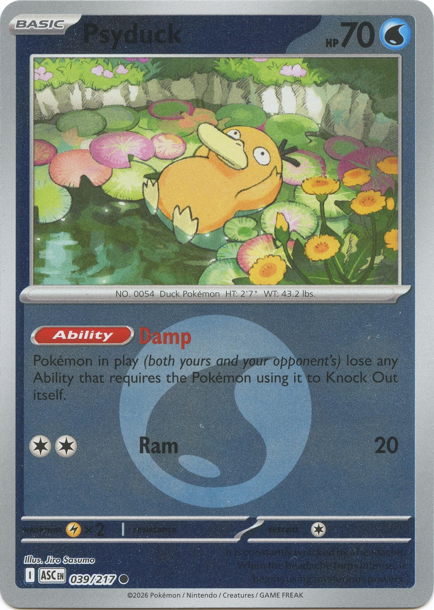 Psyduck - 039/217 (Energy Symbol Pattern) (039/217) [ME: Ascended Heroes]