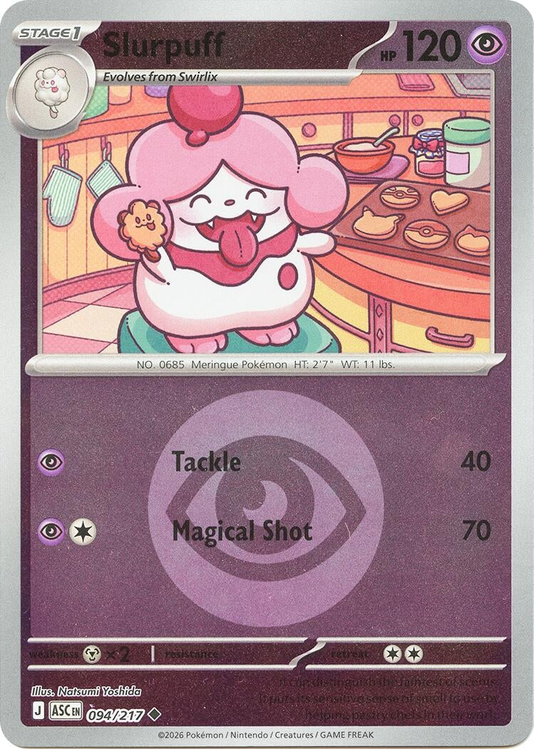 Slurpuff - 094/217 (Energy Symbol Pattern) (094/217) [ME: Ascended Heroes]