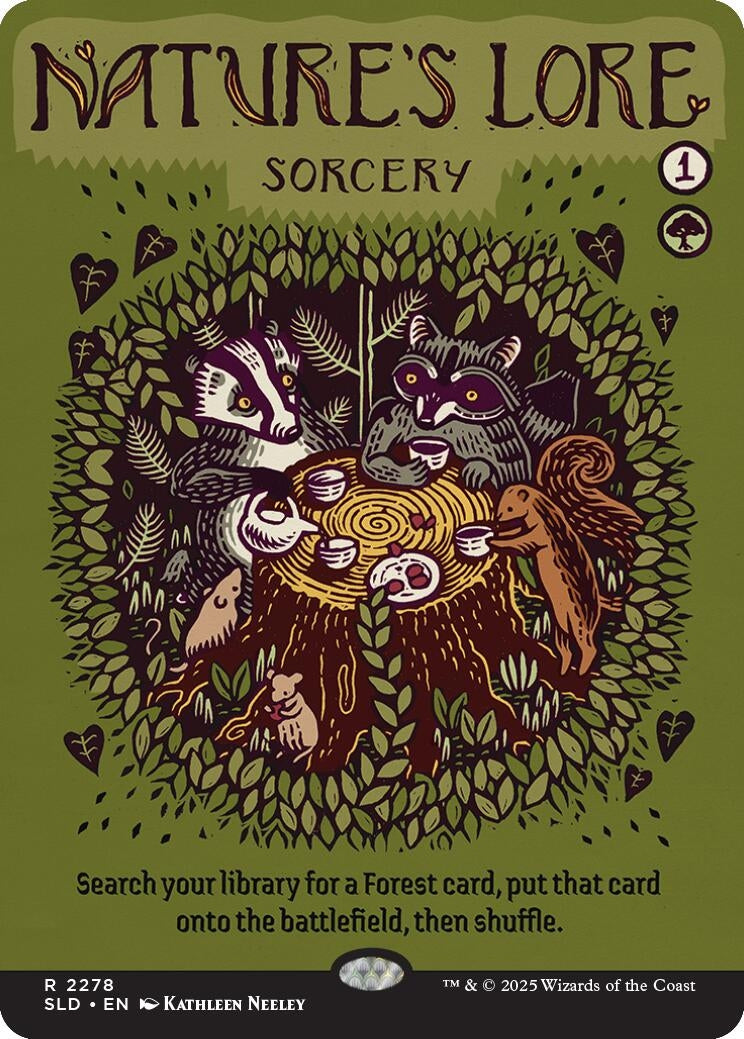 Image for Nature's Lore (2278) (2278) [Secret Lair Drop Series] - Magic: The Gathering