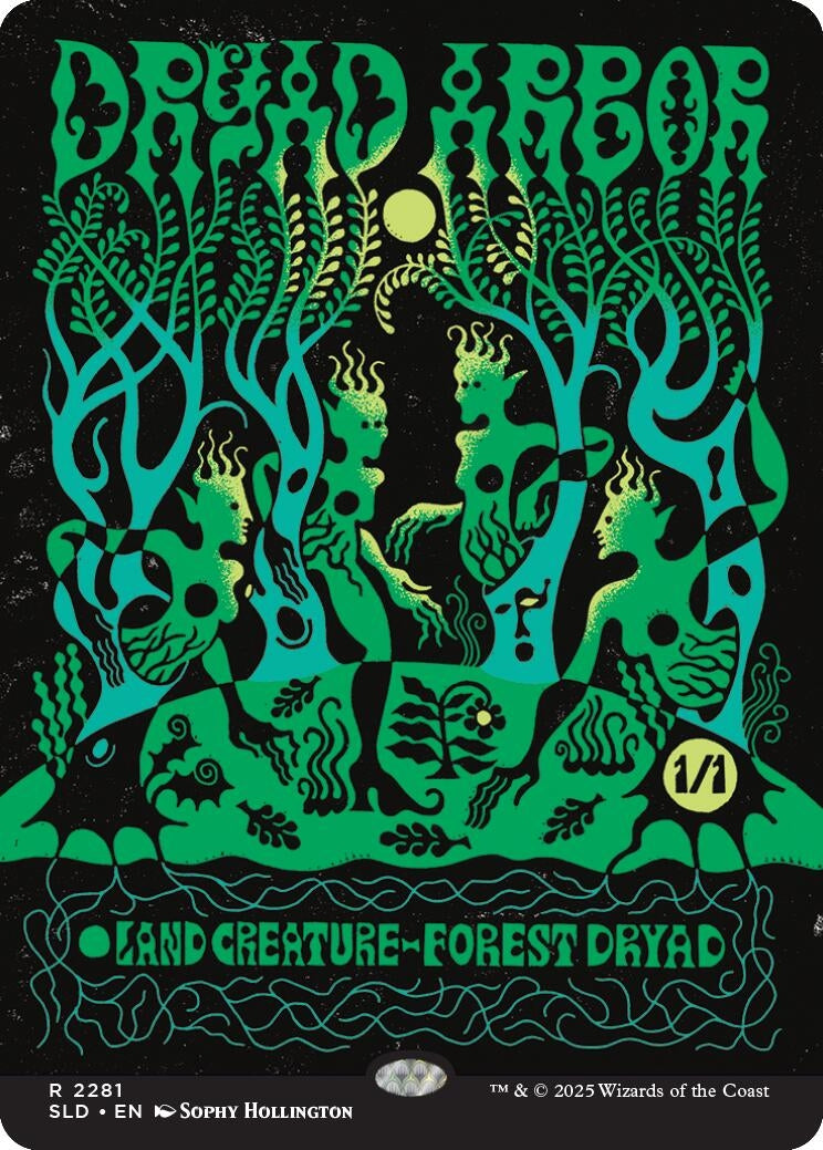 Image for Dryad Arbor (2281) [Secret Lair Drop Series] - Magic: The Gathering