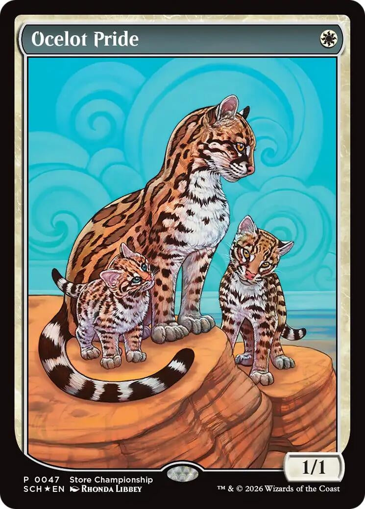 Image for Ocelot Pride (47) [Game Day & Store Championship Promos] - Magic: The Gathering