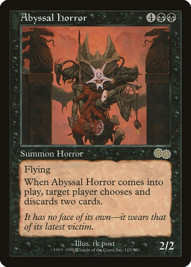 Image for Abyssal Horror (115) [Urza's Saga] - Magic: The Gathering