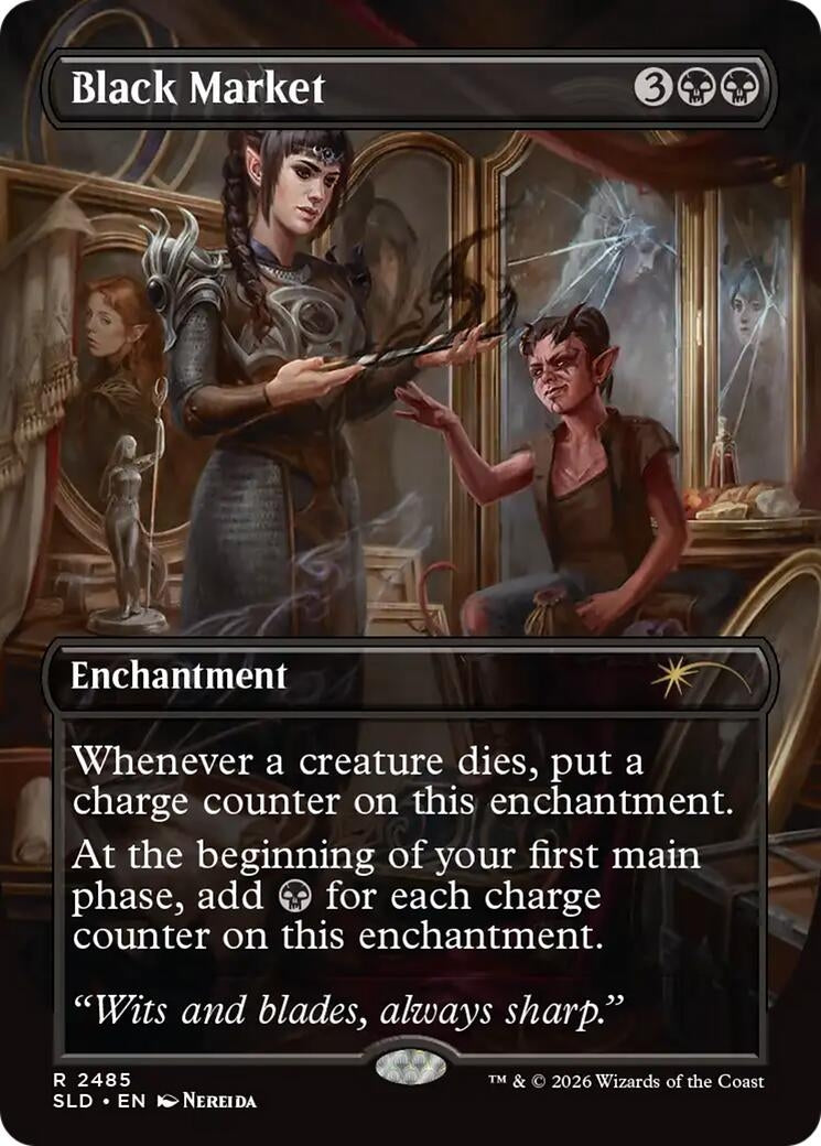 Image for Black Market (2485) (2485) [Secret Lair Drop Series] - Magic: The Gathering