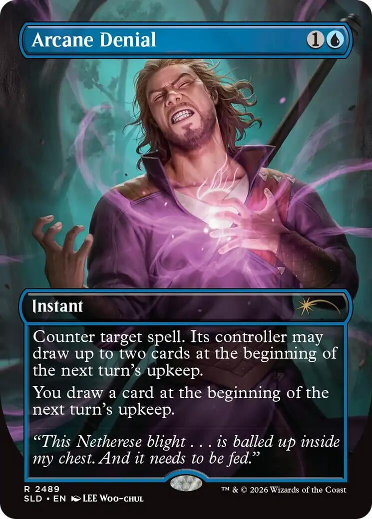 Image for Arcane Denial (2489) (2489) [Secret Lair Drop Series] - Magic: The Gathering