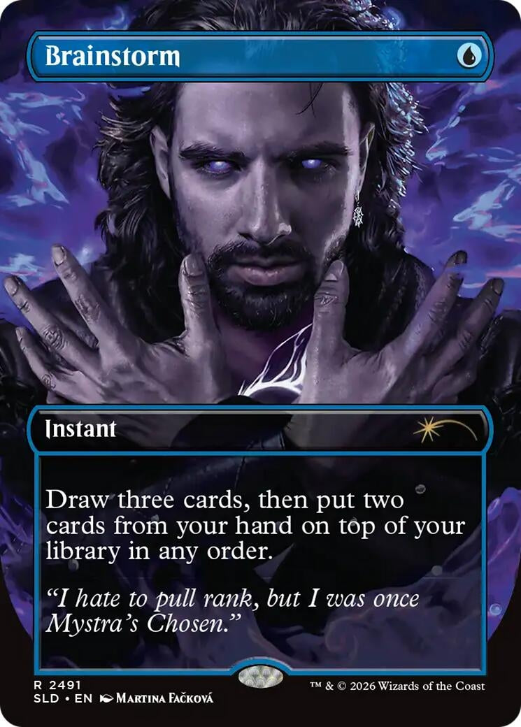 Image for Brainstorm (2491) (2491) [Secret Lair Drop Series] - Magic: The Gathering