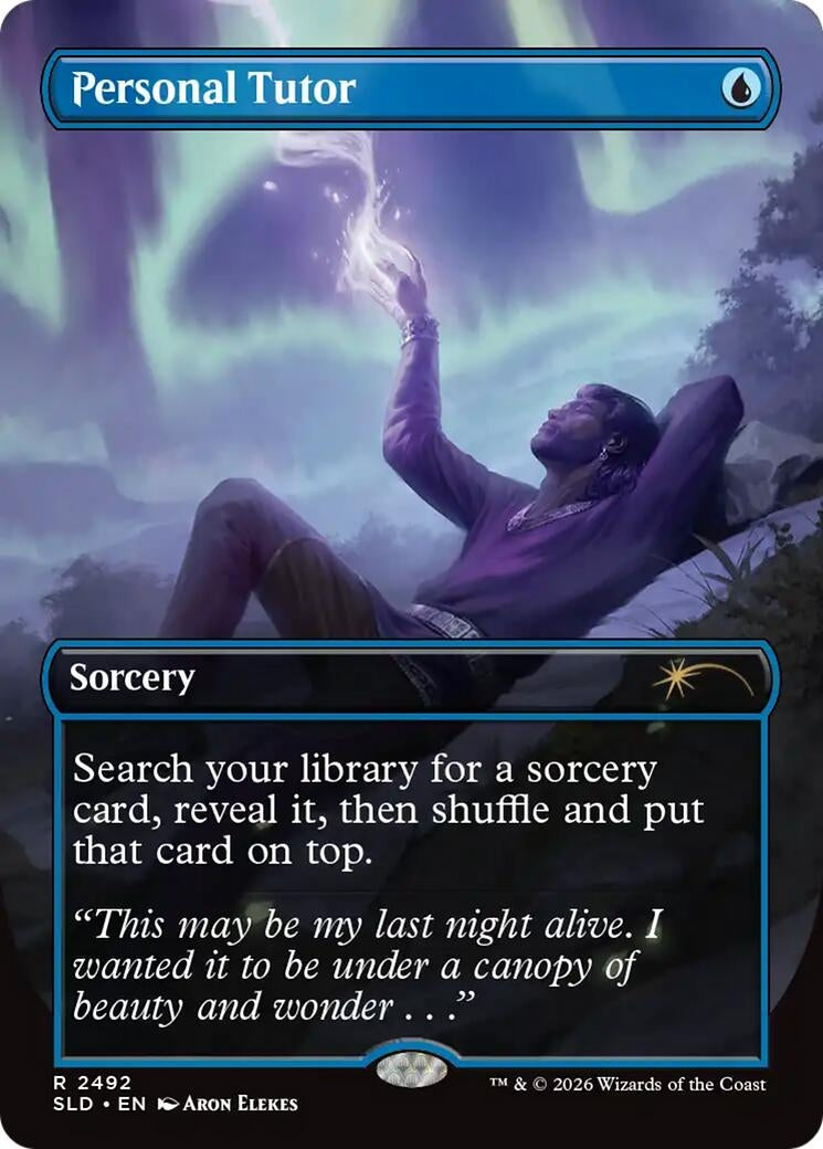 Image for Personal Tutor (2492) [Secret Lair Drop Series] - Magic: The Gathering
