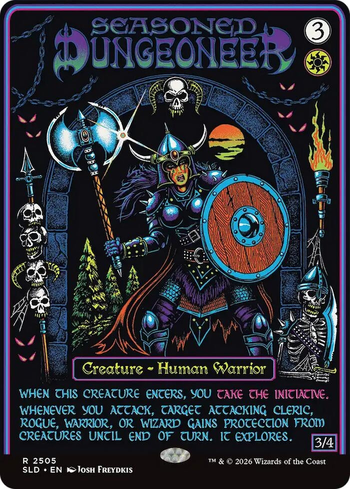Image for Seasoned Dungeoneer (2505) [Secret Lair Drop Series] - Magic: The Gathering