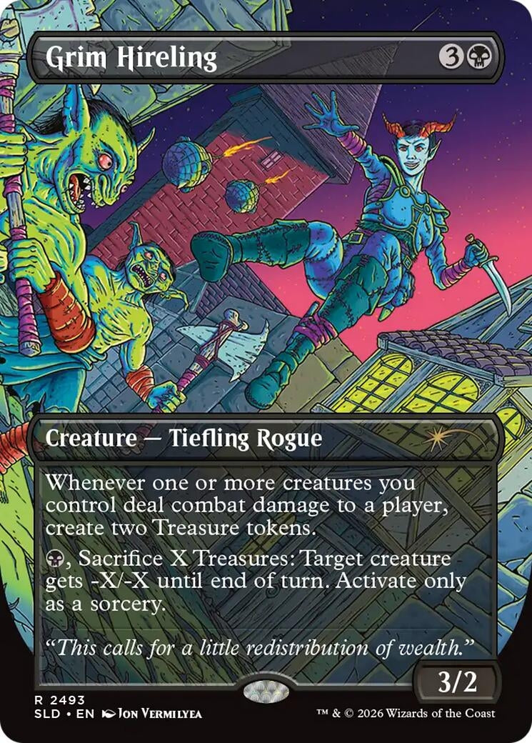 Image for Grim Hireling (2493) [Secret Lair Drop Series] - Magic: The Gathering