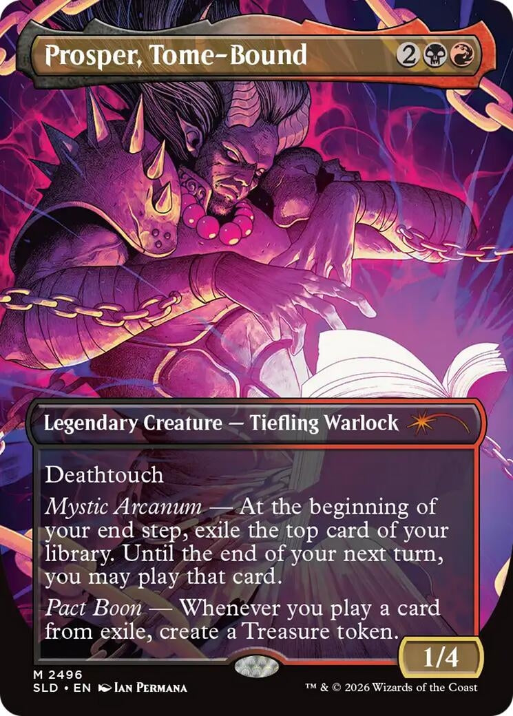 Image for Prosper, Tome-Bound (2496) [Secret Lair Drop Series] - Magic: The Gathering