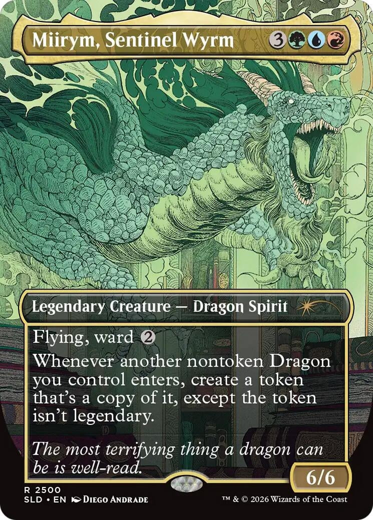 Image for Miirym, Sentinel Wyrm (2500) [Secret Lair Drop Series] - Magic: The Gathering
