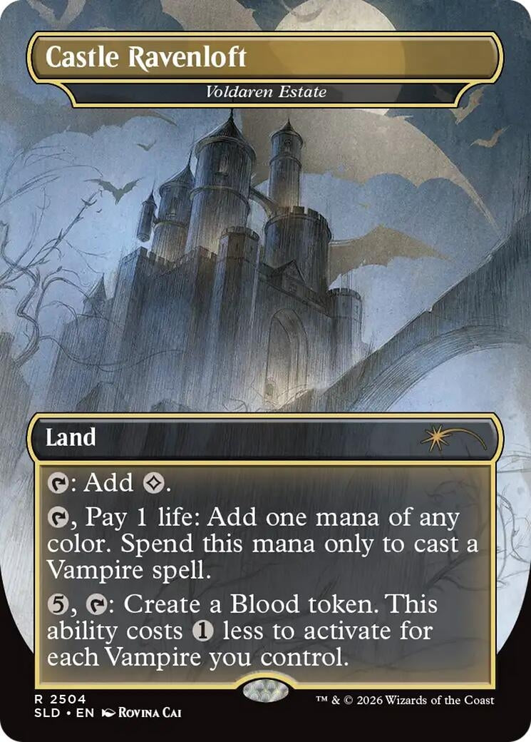Image for Castle Ravenloft - Voldaren Estate (2504) [Secret Lair Drop Series] - Magic: The Gathering