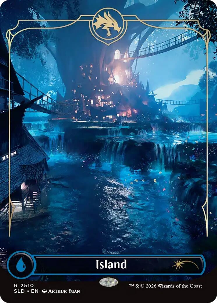 Image for Island (2510) (2510) [Secret Lair Drop Series] - Magic: The Gathering