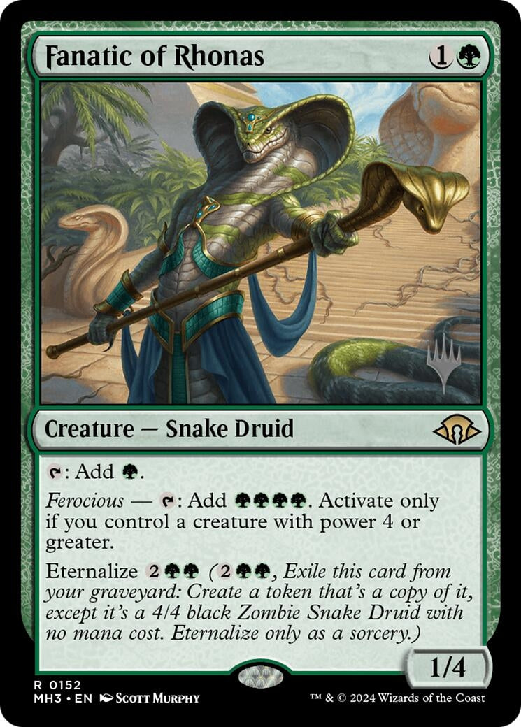 Image for Fanatic of Rhonas (152) [Lorwyn Eclipsed] - Magic: The Gathering